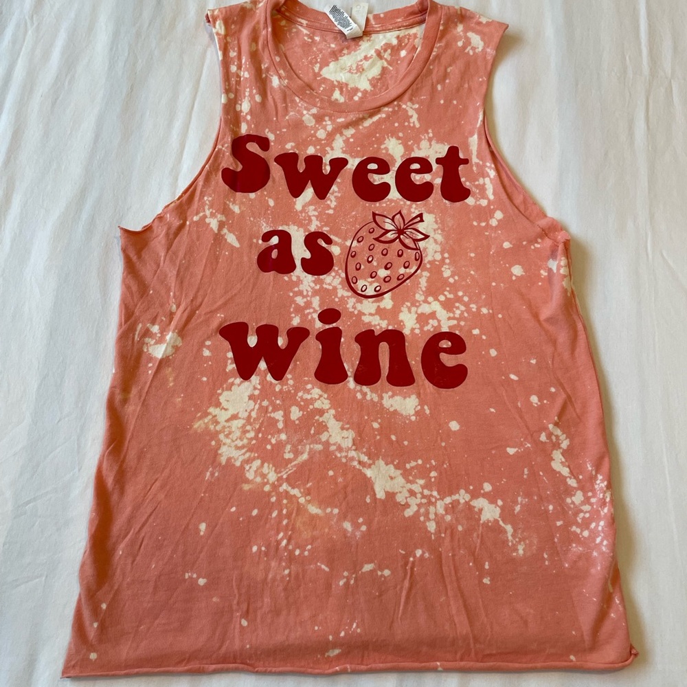 Strawberry Wine Country Music Tank Top